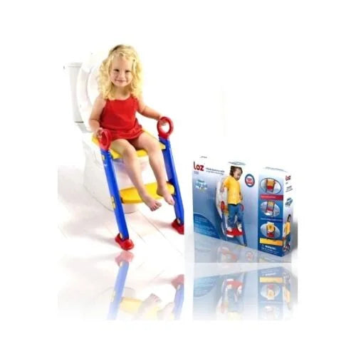 مقعد التدريب على استخدام المرحاض مع سلّم للأطفال