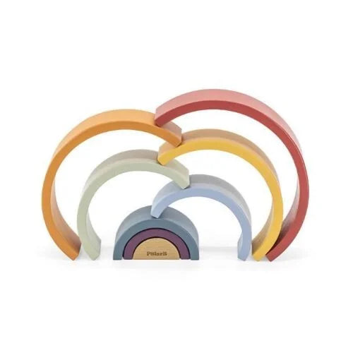 قوس قزح الخشبي التراكمي من بولار بي