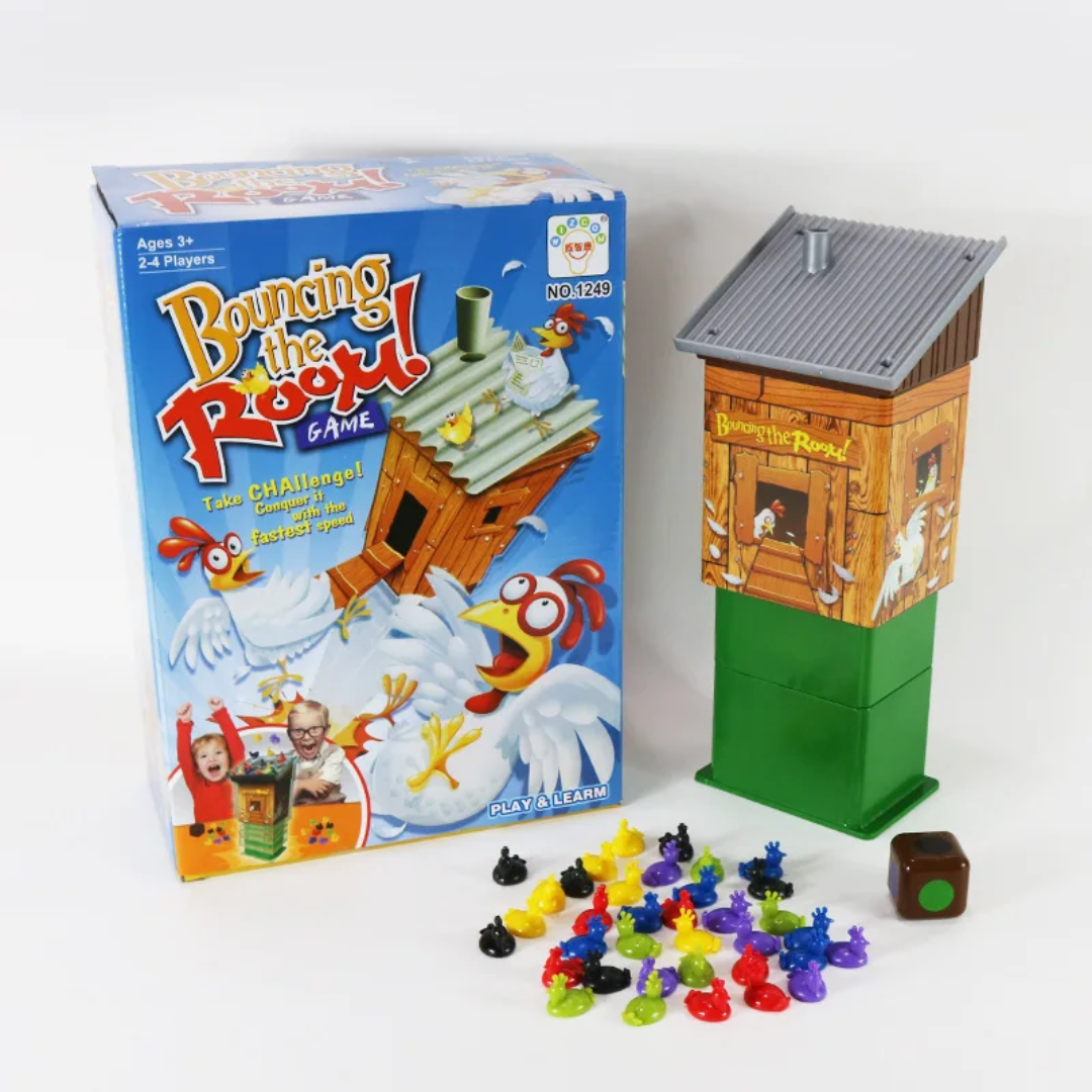 لعبة قفز الدجاج – تحدي الحظ والدقة