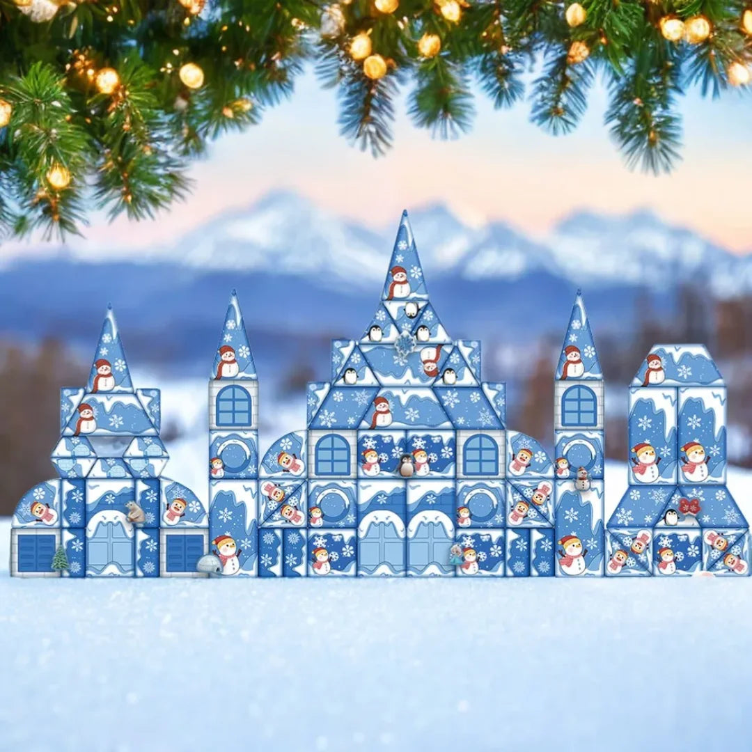 مكعبات ثلجية مغناطيسية (قلعة الجليد)