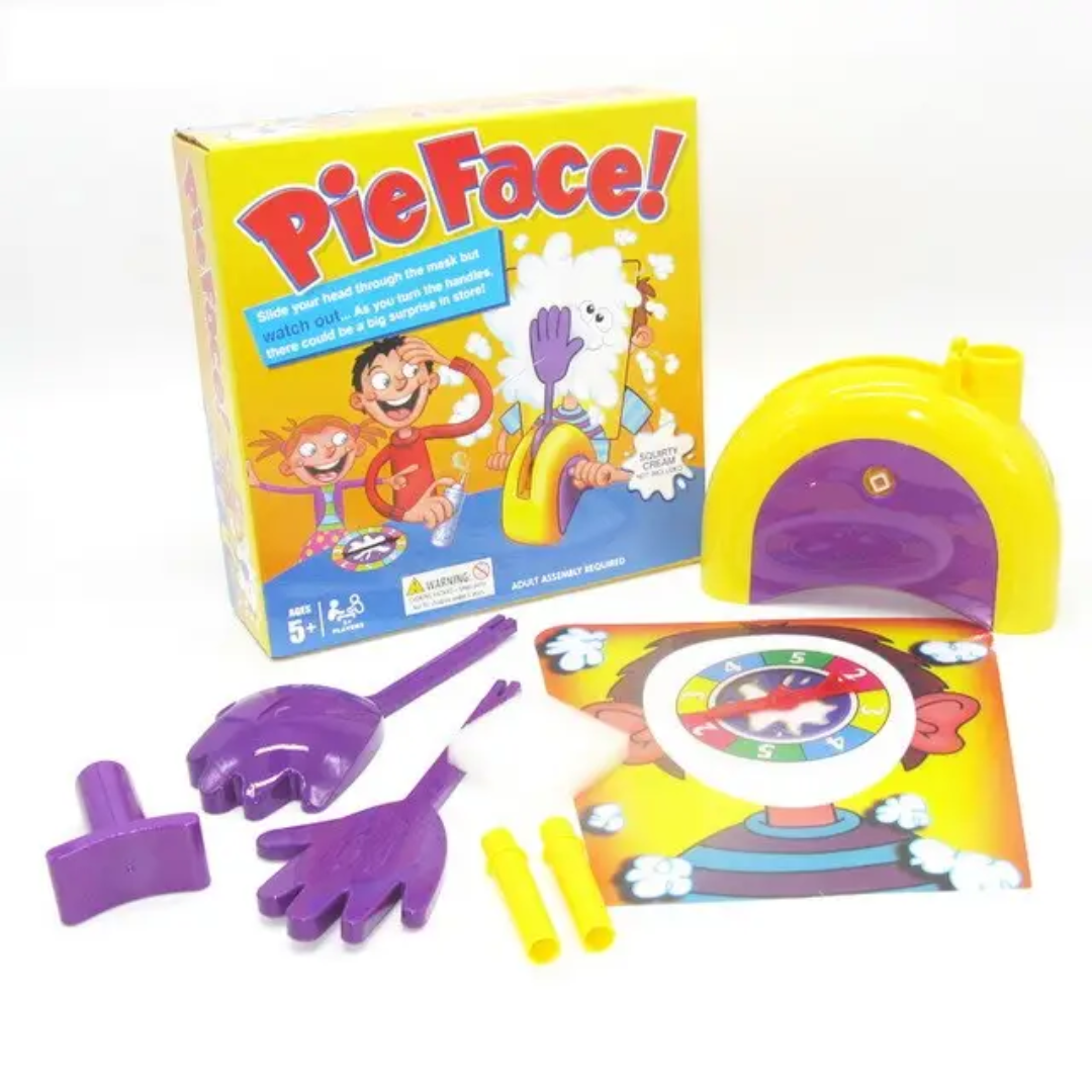 لعبة الوجه بالكريمة – التحدي العائلي المضحك