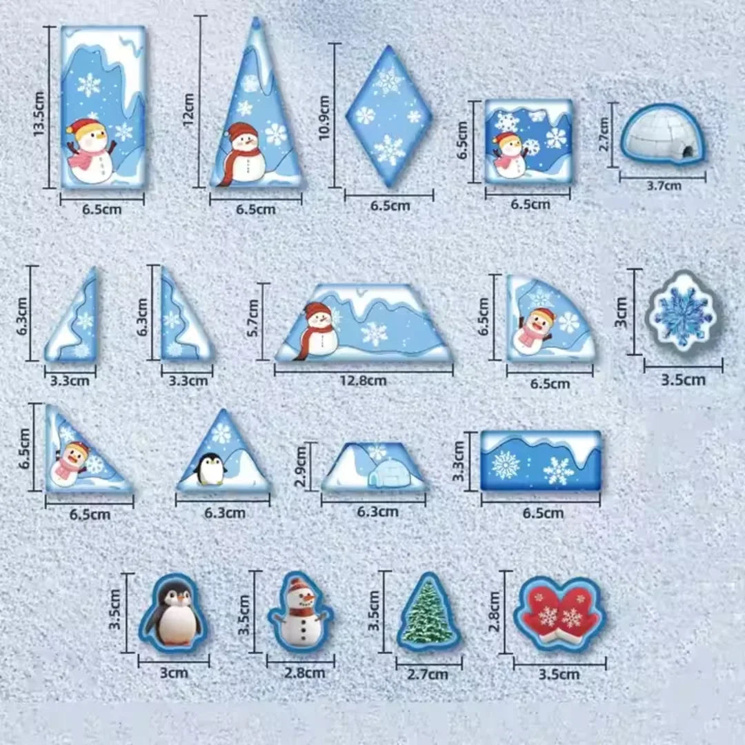 مكعبات ثلجية مغناطيسية (قلعة الجليد)