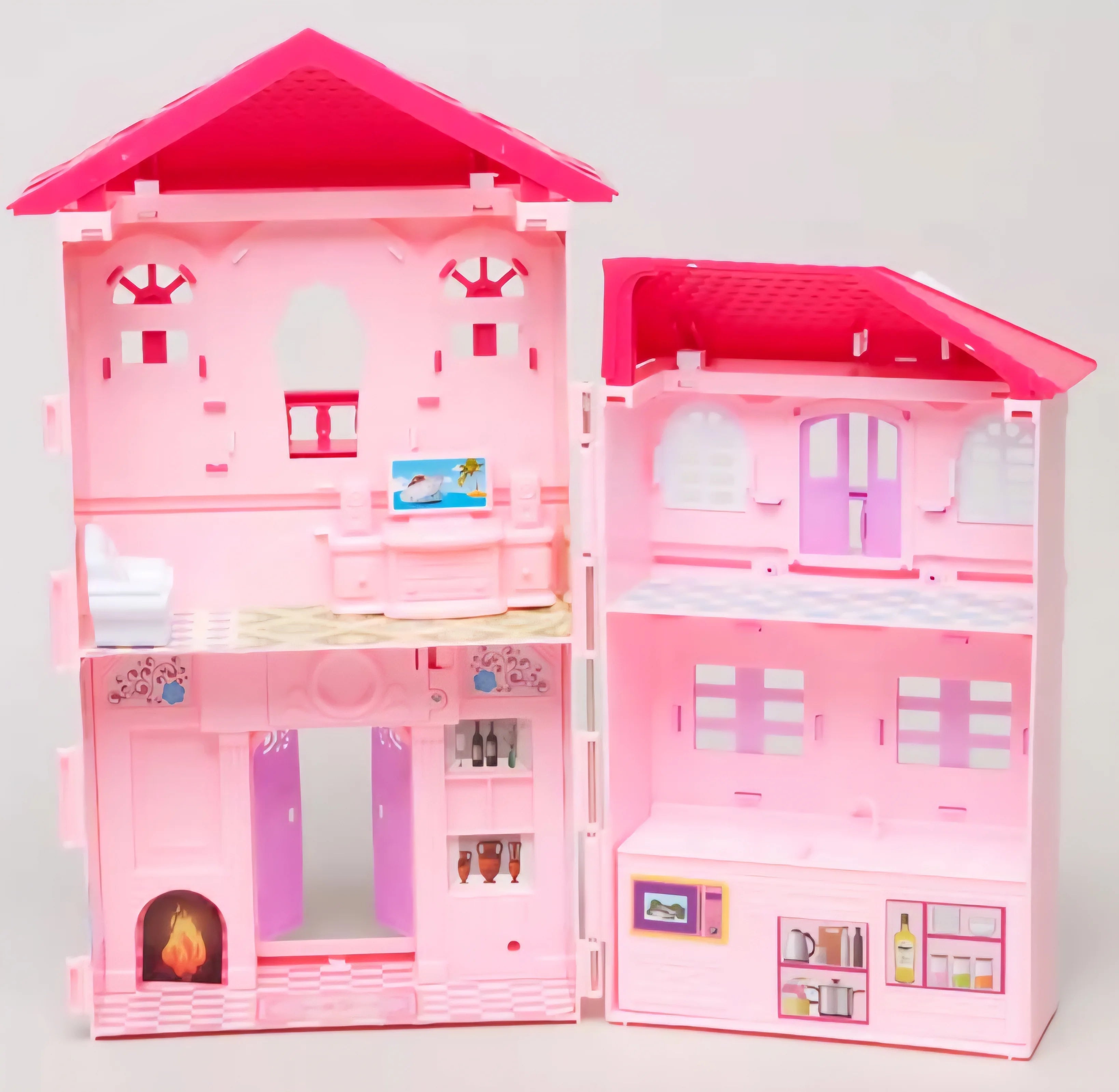 Large Family Villa – Pretend Play Dollhouse