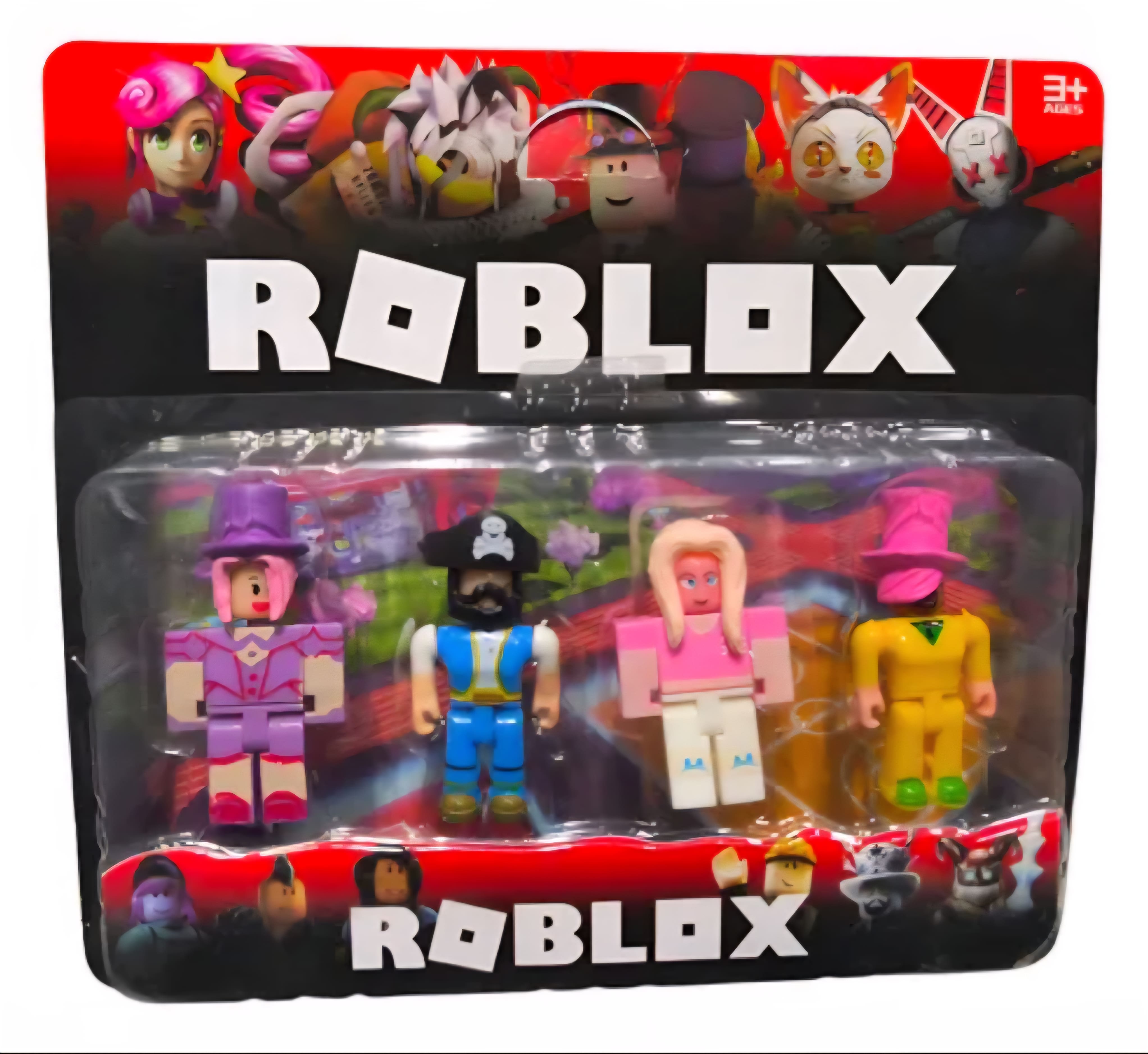 مجموعة شخصيات روبلوكس (٤ شخصيات عشوائية)