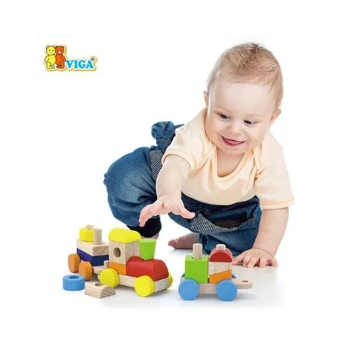 قطار التركيب الخشبي من فيجا