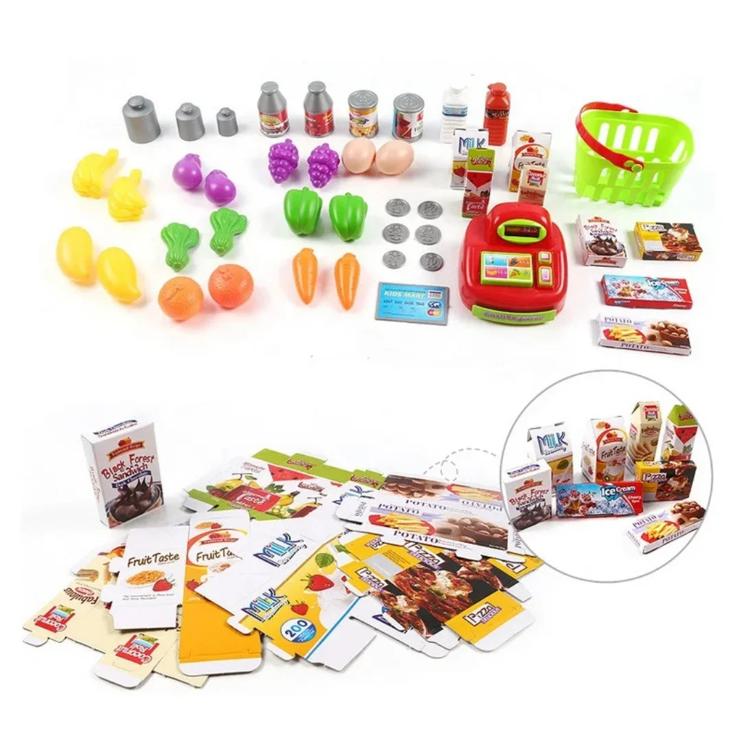Kids Market Stall – Interactive Shopping Playset