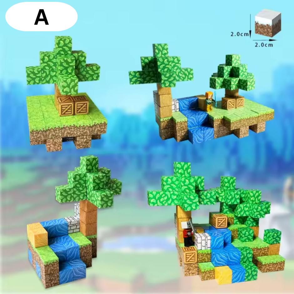 مكعبات ماين كرافت المغناطيسية