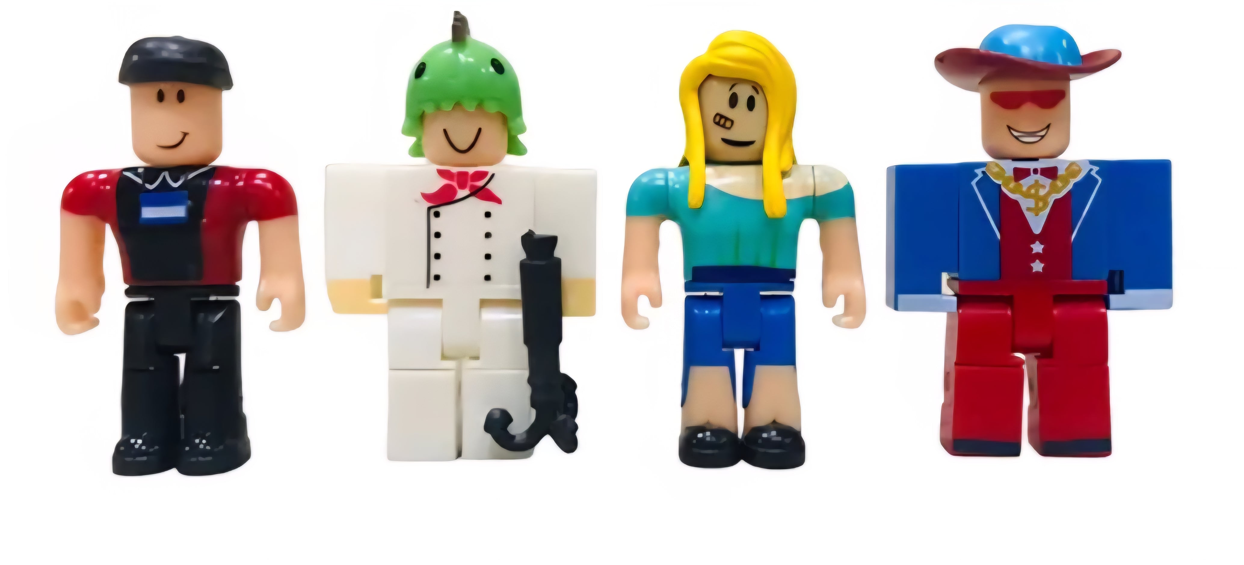 Roblox Figures Set (4 Random Characters)