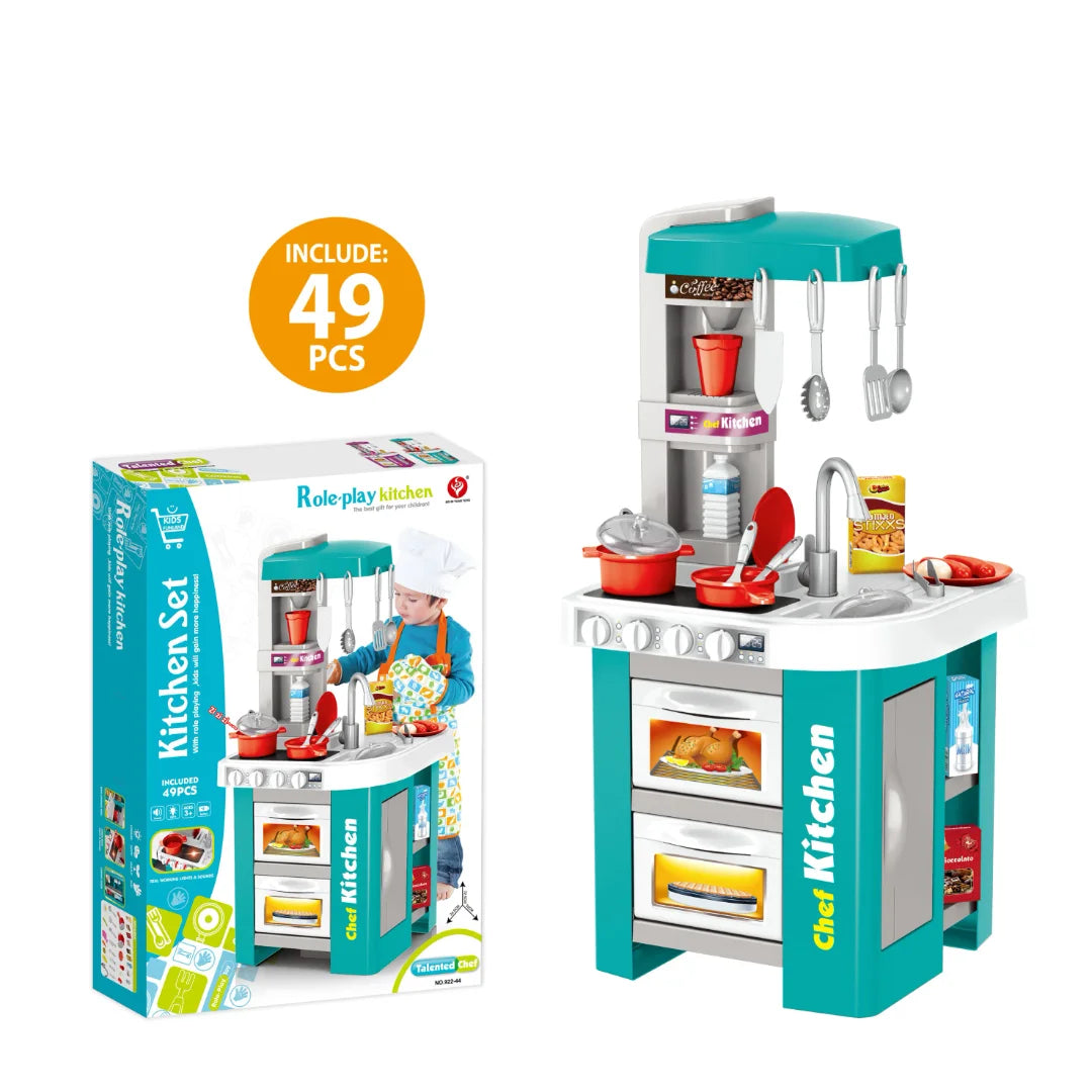 مطبخ الأطفال التخيلي – 49 قطعة