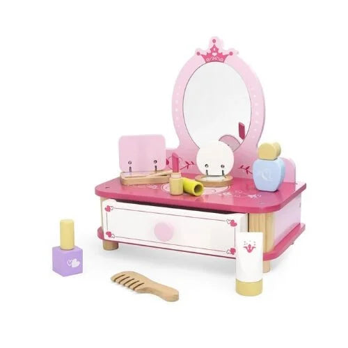 مجموعة مكياج خشبي