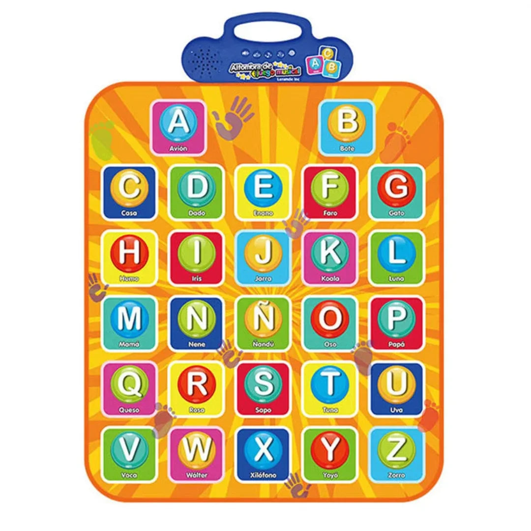 سجادة الحروف التفاعلية التعليمية مع موسيقى