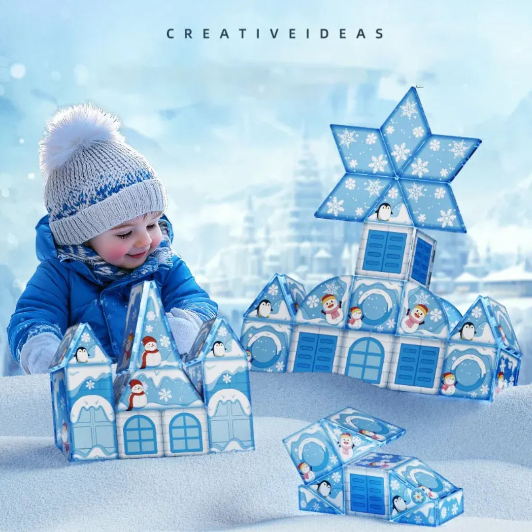 مكعبات ثلجية مغناطيسية (قلعة الجليد)