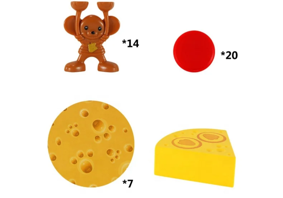 Mouse Stacks Cheese – Balance & Stacking Game