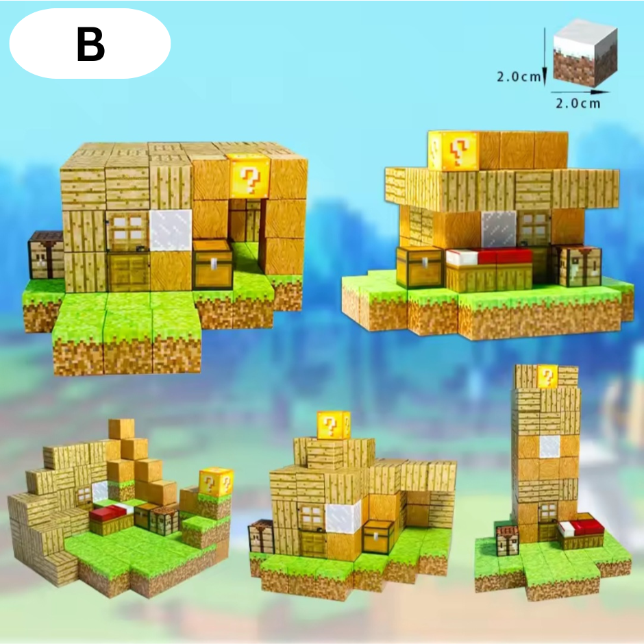 مكعبات ماين كرافت المغناطيسية