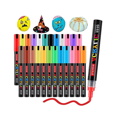 أقلام أكريليك ٢٤ لون