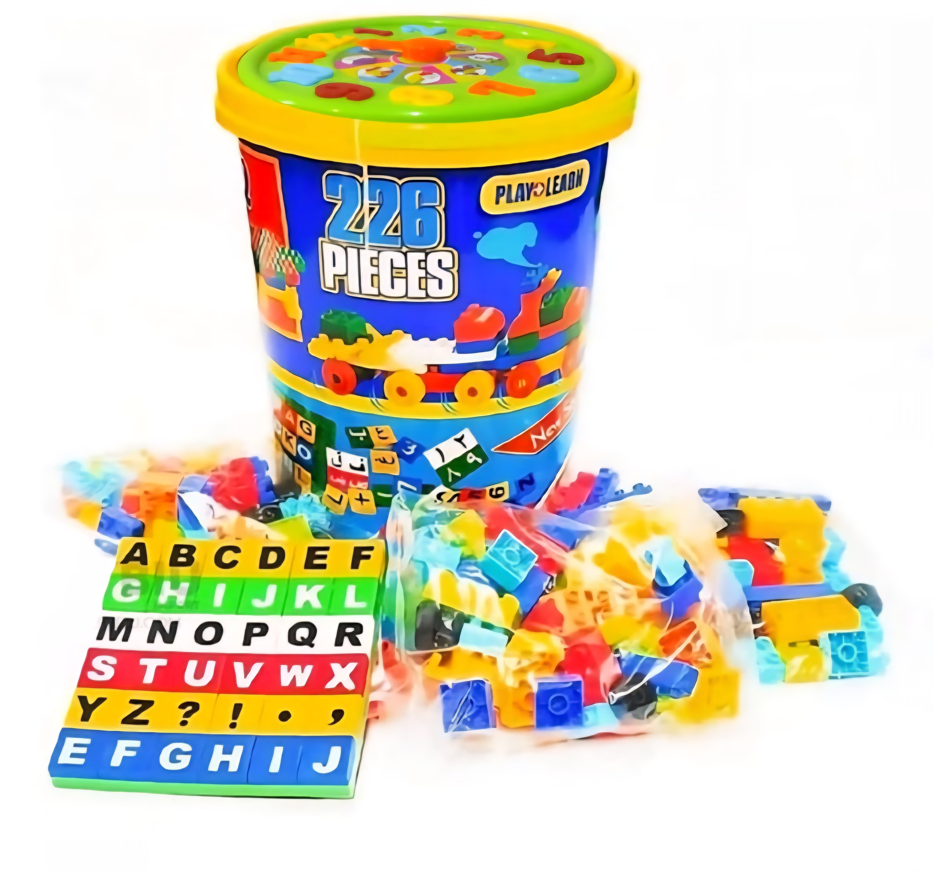 مجموعة مكعبات البناء 226 قطعة